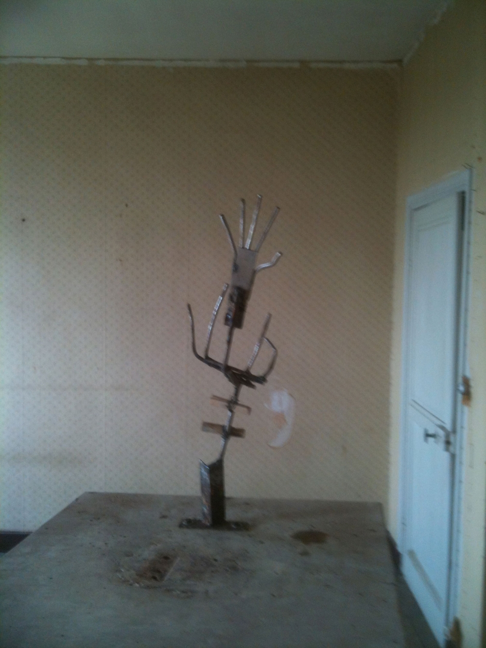 Etapes de fabrication d'une sculpture ROGER VÈNE sculpteur à Dinan